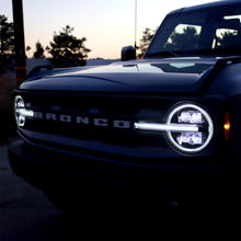 Cargar imagen en el visor de la galería, AlphaRex 21-23 Ford Bronco NOVA LED Projector Headlights Black