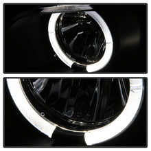 Cargar imagen en el visor de la galería, Faros delanteros Spyder BMW Z3 96-02 LED Halo negro High H1 Low H1 PRO-YD-BMWZ396-HL-BK