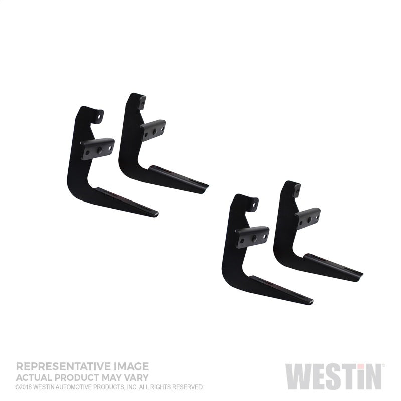 Westin Running Board Mount Kit - Black — Fits 2010-2013 Toyota 4Runner SR5