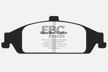 Cargar imagen en el visor de la galería, EBC 98-01 Chevrolet Malibu 2.4 Greenstuff Front Brake Pads