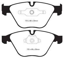 Cargar imagen en el visor de la galería, Pastillas de freno delanteras Redstuff EBC 11+ para BMW Z4 3.0 Twin Turbo iS (E89)