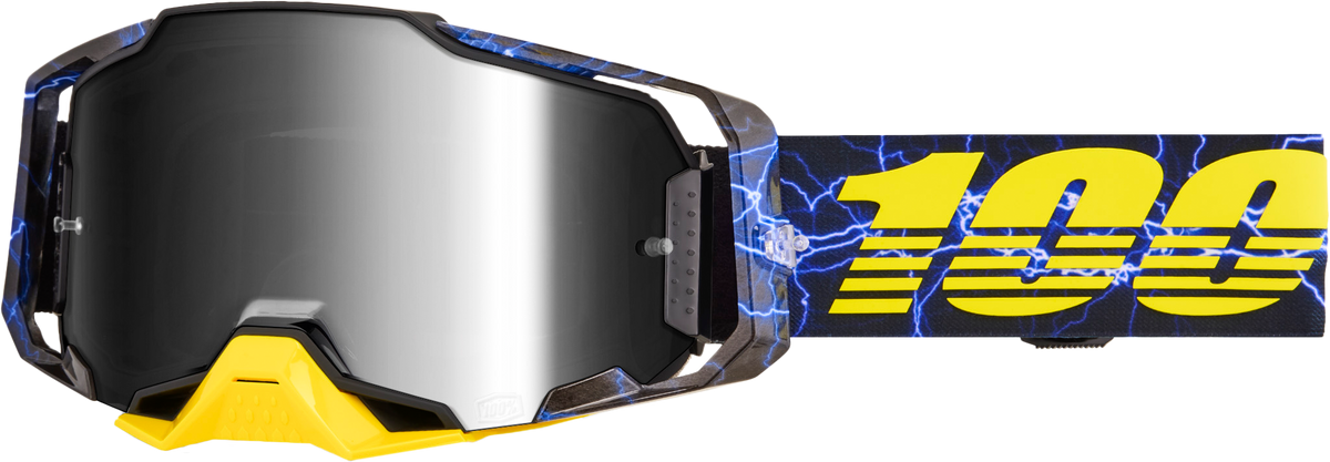 100-Percent Armega Goggle Furious Mirror Silver Lens (50005-00046)