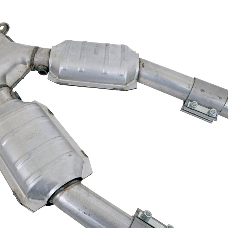 BBK Mustang 4.6 GT/Cobra High-Flow Catted X-Pipe 2.5-inch — Fits 1999-2004 Ford Mustang