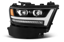 Cargar imagen en el visor de la galería, AlphaRex 19-20 Ram 1500HD PRO-Series Proj Headlight Plnk Style Blk w/Activ Light/Seq Signal/Plnk DRL