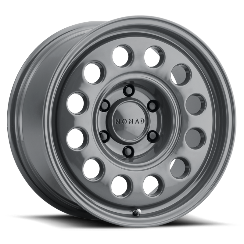 Nomad N501UG Convoy 17x8.5in / 6x139.7 BP / -10mm Offset / 106.1mm Bore - Gloss Grey Wheel