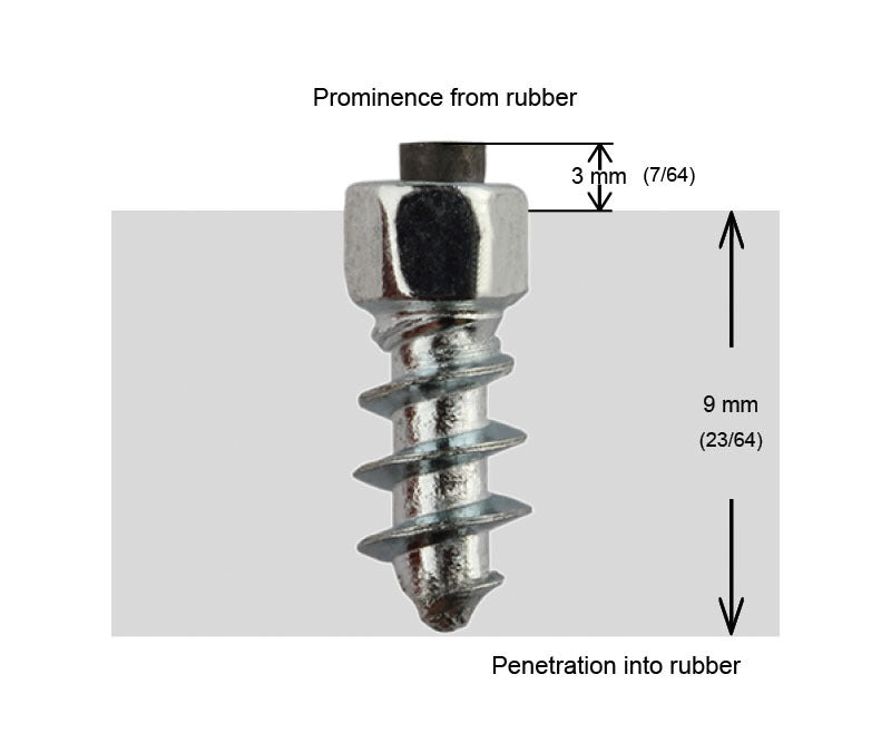 Igrip 11MM Standard Screw Studs QTY 100 (ST-11100)