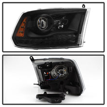 Cargar imagen en el visor de la galería, xTune Dodge Ram 13-17 ( w/ Factory Projector LED) Projector Headlight - Black HD-JH-DR13-P-BK