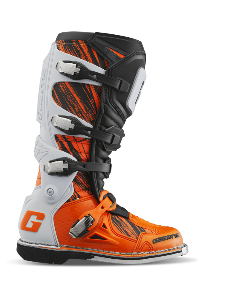 Bota de resistencia Gaerne Fastback naranja/blanco/negro Talla: 7