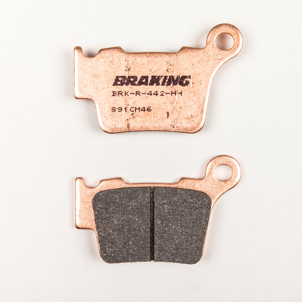 Braking Brake PAD SET Sintered High Performance (891CM46)