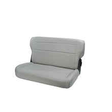 Cargar imagen en el visor de la galería, Rugged Ridge Fold &amp; Tumble Rear Seat Gray 76-95 Jeep CJ / Jeep Wrangler