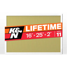 Load image into Gallery viewer, K&amp;N HVAC Filter 16 X 25 X 2 Merv 11