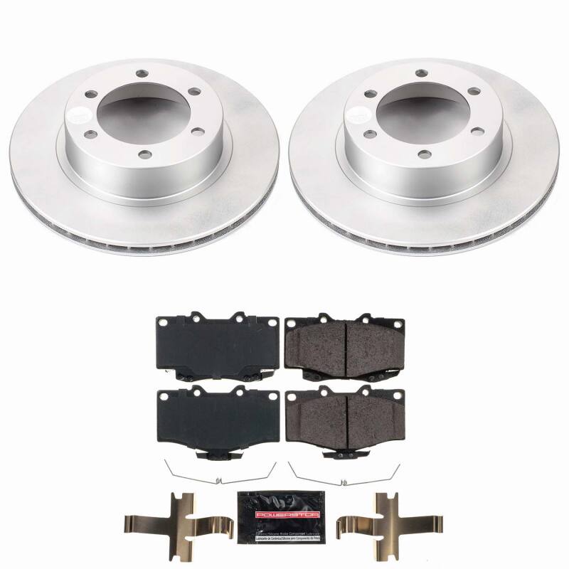 Power Stop 95-02 Toyota 4Runner Front Z23 Coated Brake Kit