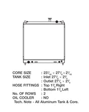 Cargar imagen en el visor de la galería, CSF 04-15 Nissan Titan Armada Radiator