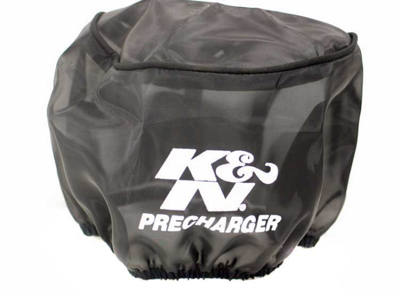 K&N Universal Precharger Round Tapered Air Filter Wrap Black