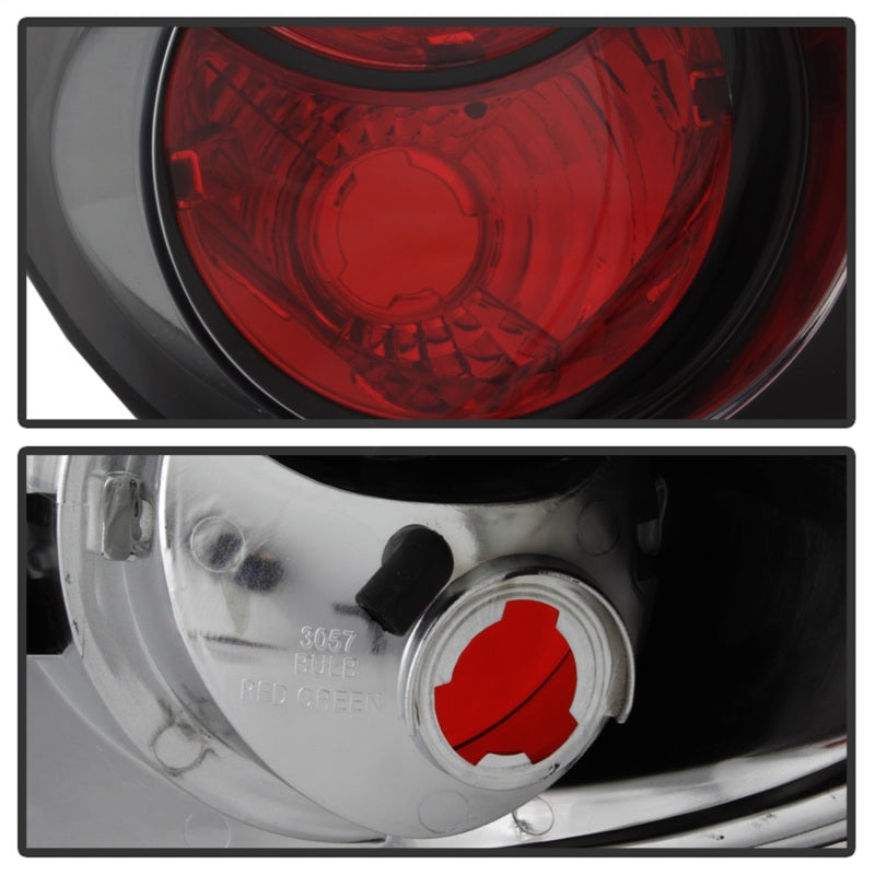 Luces traseras de estilo europeo Spyder Dodge Caravan/Grand Caravan 01-07, color negro ALT-YD-DC01-BK