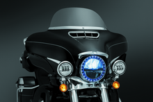 Cargar imagen en el visor de la galería, Kuryakyn Smooth Windshield Trim 14-Up Touring Chrome