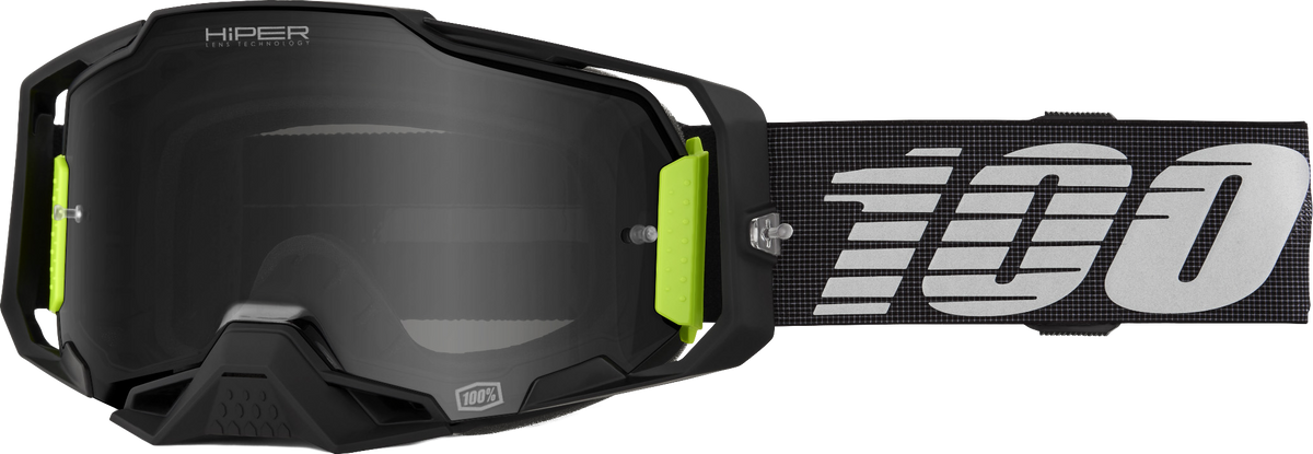 100-Percent Armega Hiper Goggle Tetsumi Hiper BLK Mirror Lens (50003-10024)