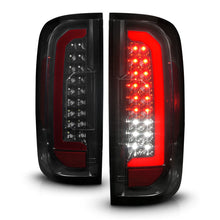 Cargar imagen en el visor de la galería, ANZO 15-21 GMC Canyon Full LED Tail Lights w/ Red Lightbar Black Housing Smoke Lens