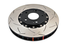 Cargar imagen en el visor de la galería, DBA 03-05 Evo 8/9 Front Slotted 5000 Series 2 Piece Rotor Assembled w/ Black Hat