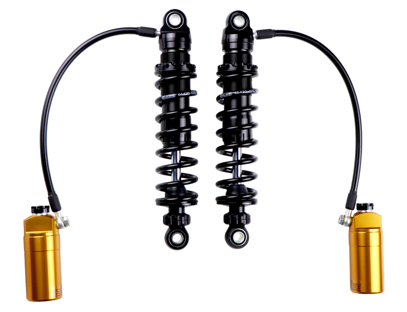 Amortiguadores Ohlins 14-24 Harley FL Touring STX 36 Twin Blackline de 12 pulgadas