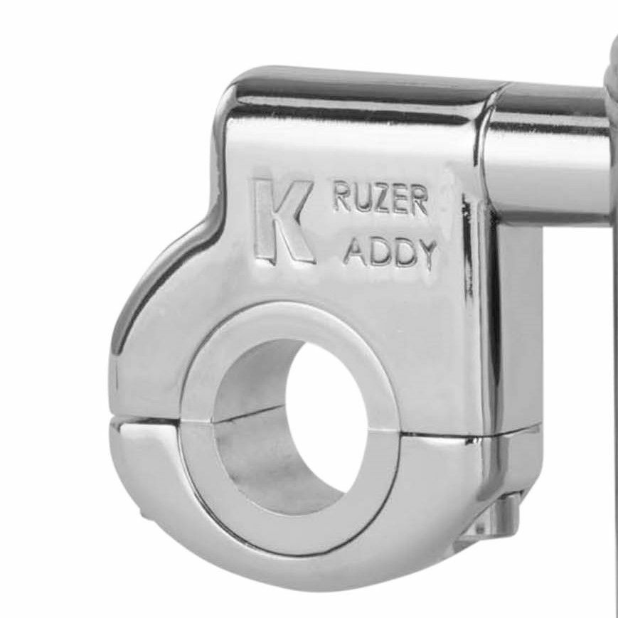 Kruzer Kaddy BAR Mount Clamp KIT Chrome (125)