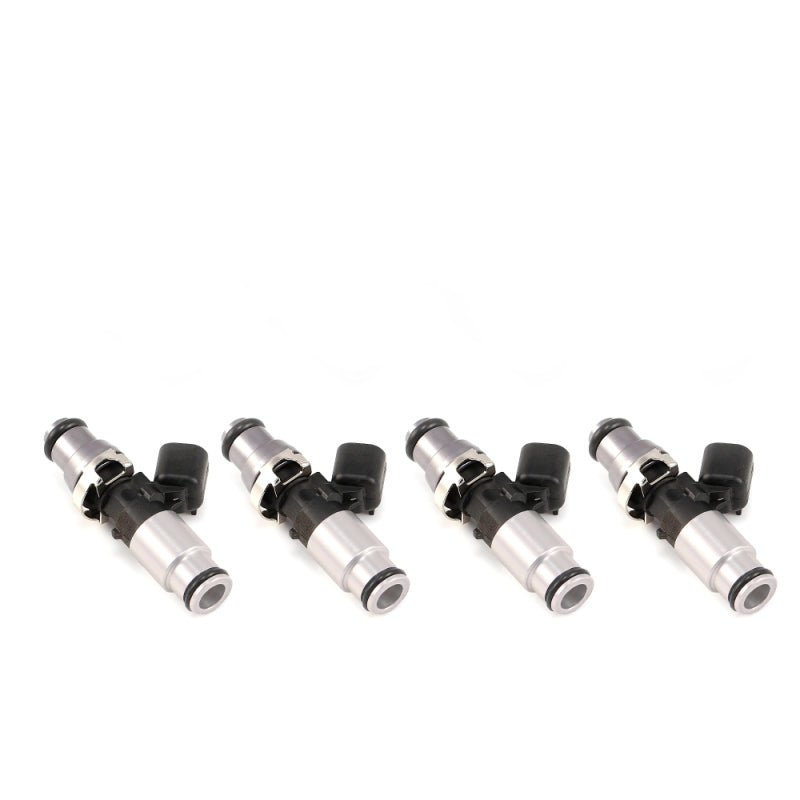 Injector Dynamics 1750-XDS 60mm Fuel Injector Set (4 Cyl) - 14mm Grey Top