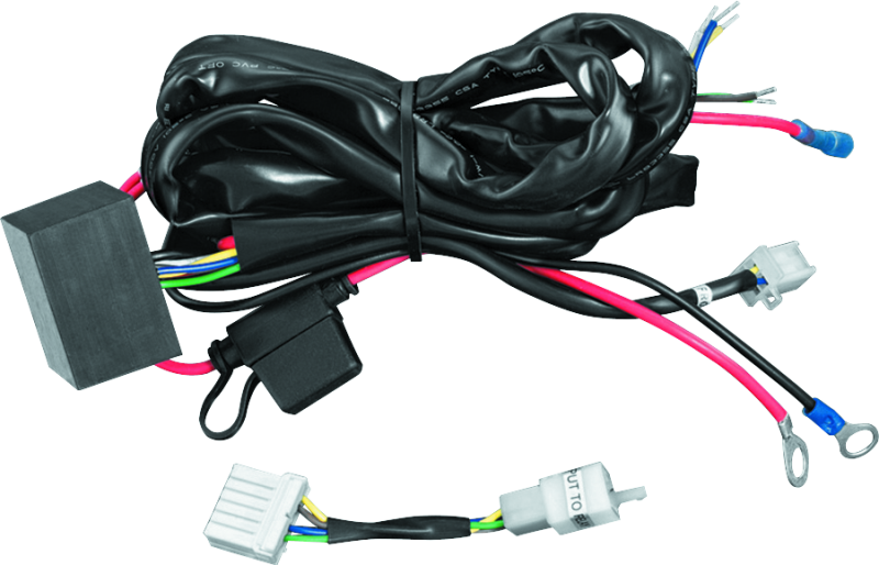 Arnés de cableado y relé para remolque Plug &amp; Play de Kuryakyn para Honda GL1800 12-17