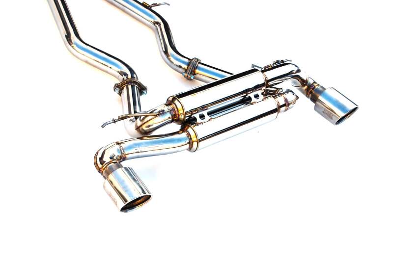 Invidia 19-24 Supra Gemini w/ Valve Rolled Stainles Steel Catback