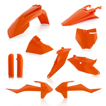 Cargar imagen en el visor de la galería, Kit completo de plásticos Acerbis 18+ KTM SX85/21-24 GasGas MC85 - 16 naranja