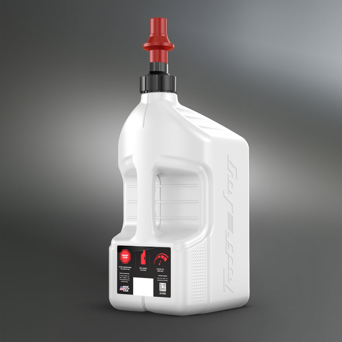 Tuff JUG Utility Container White w/RED CAP 5GAL (WURRVS20)