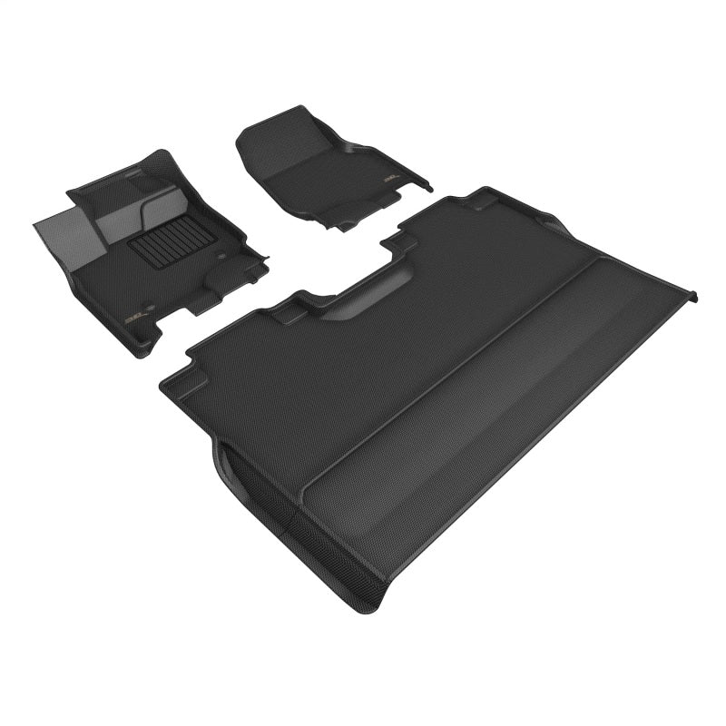 3D MAXpider 15-26 Ford F-150 Supercrew Kagu Black Full Set