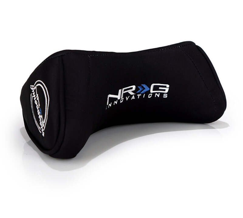NRG Memory Foam Neck Pillow — Black (Universal Fit)