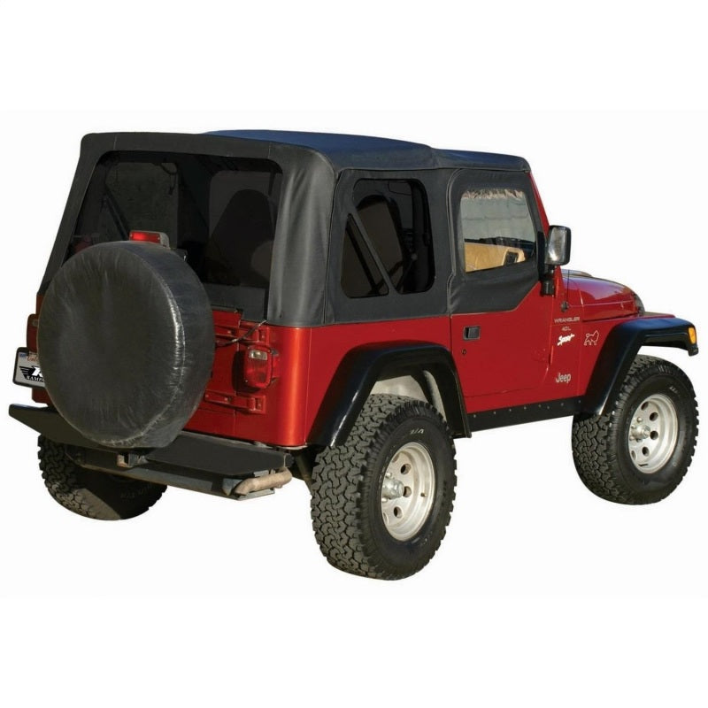 Reemplazo de capota original para Jeep Wrangler (TJ) Rampage 1997-2006 - Diamante negro