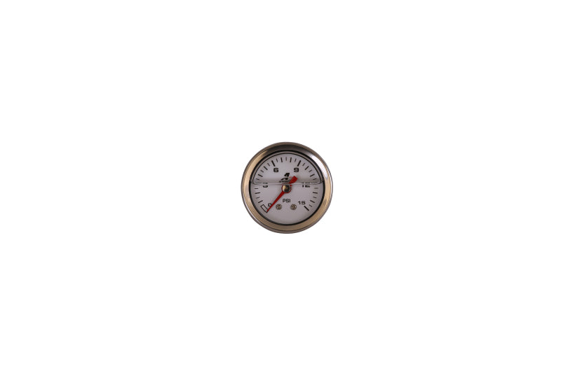 Aeromotive 0-15 PSI Fuel Pressure Gauge