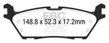 EBC 15+ Ford F150 2.7 Twin Turbo (2WD) Electric PB Ultimax2 Rear Brake Pads