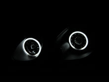 Cargar imagen en el visor de la galería, Faros delanteros con proyector ANZO 1998-2005 Lexus Gs300 con Halo negro