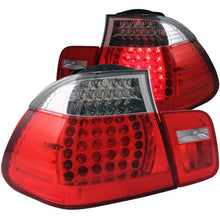 Cargar imagen en el visor de la galería, ANZO 2002-2005 BMW 3 Series E46 LED Taillights Red/Clear