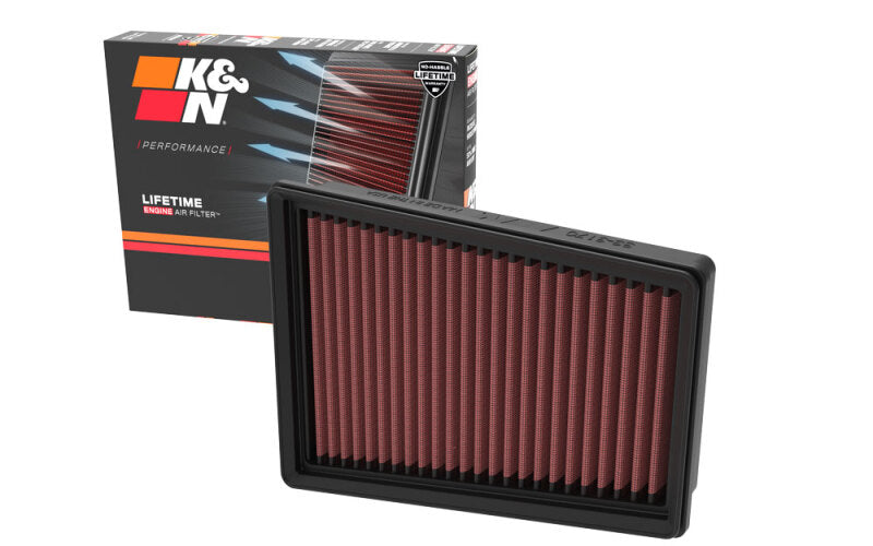 K&N 33-3170 Replacement Air Filter — Fits 2020-2022 Chevrolet Onix 1.0L