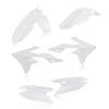 Acerbis 18+ Suzuki RMZ250/ RMZ450 Plastic Kit - White (2686540002)