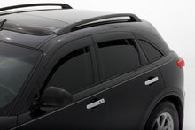 Cargar imagen en el visor de la galería, AVS 03-08 Infiniti FX35 Ventvisor Low Profile Deflectors 6pc - Smoke