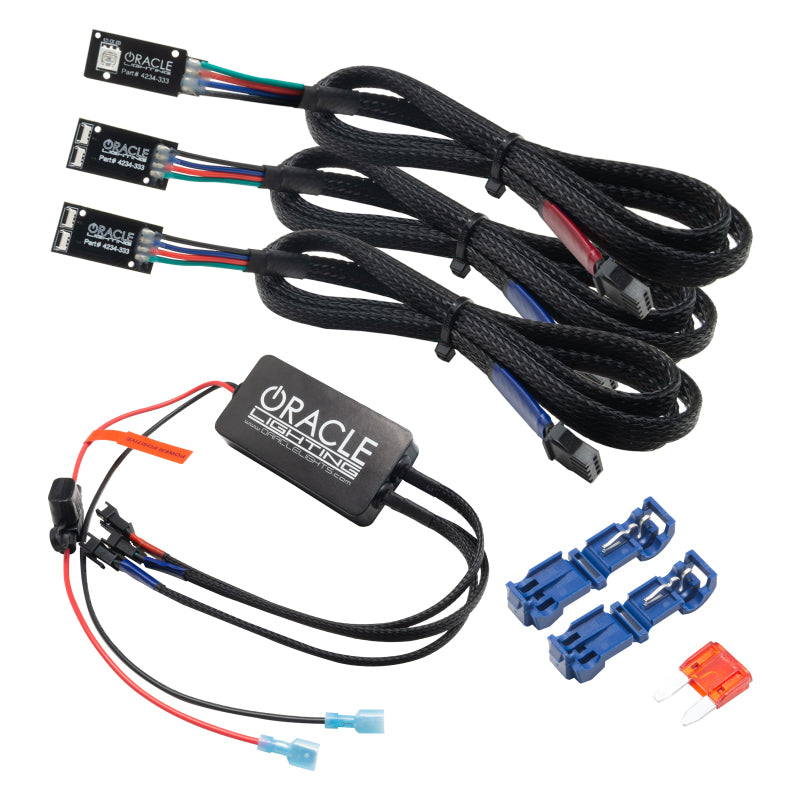Kit de luz ambiental interior con LED de fibra óptica Oracle Ram 19-22 (3 piezas) - VER GARANTÍA