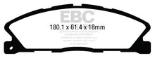 Cargar imagen en el visor de la galería, EBC 13+ Ford Taurus 3.5 Twin Turbo SHO Yellowstuff Front Brake Pads