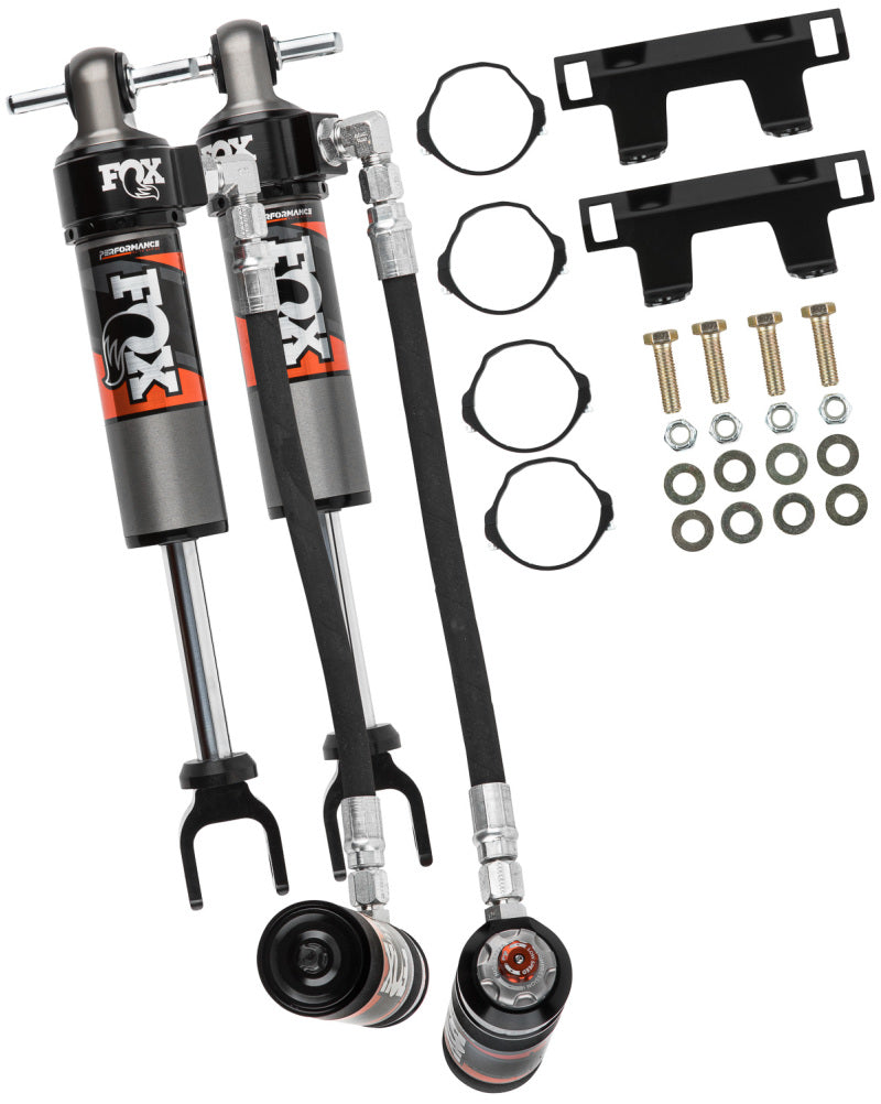 Fox 2.5 Perf Elite Adj Front Shocks 1.5-2.5in Lift — Fits 2020-2024 GM 2500/3500 HD