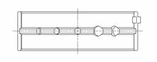 Cargar imagen en el visor de la galería, ACL Nissan SR20DE/DET GTiR Standard Size High Performance Main Bearing Set - 5 oil holes in upper