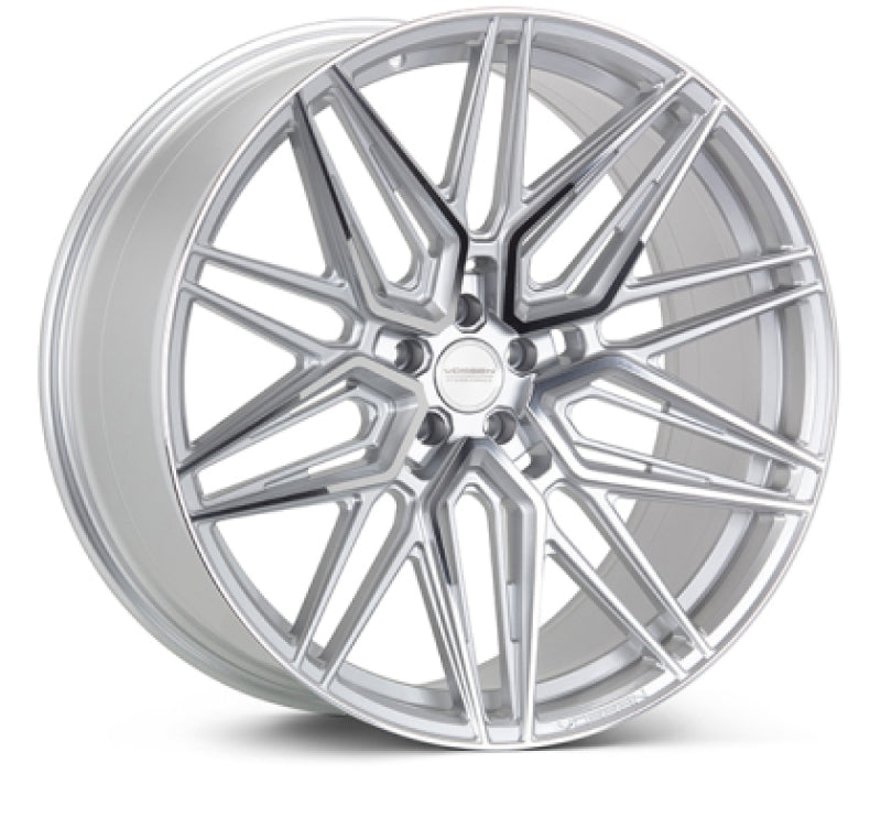 Vossen HF-7 22x9.5 - 5x108 - ET32 - Deep Face - 63.4 - Silver Polished Wheel