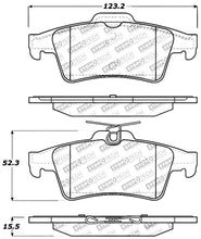 Cargar imagen en el visor de la galería, StopTech Performance 07-09 Mazdaspeed3 / 06-07 Mazdaspeed6 / 06-07 Mazda3 Rear Brake Pads