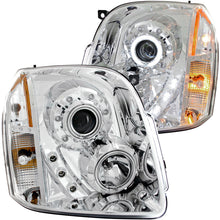 Cargar imagen en el visor de la galería, ANZO 2007-2014 Gmc Yukon Projector Headlights w/ Halo Chrome (CCFL)