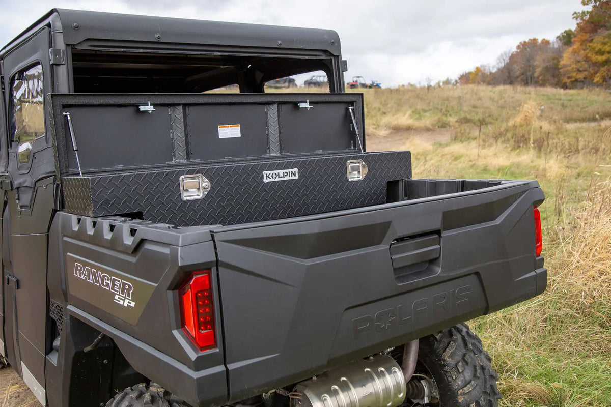 Kolpin MID Size UTV Aluminum BED BOX 11"H X 12"W X 54.6"L (53472)