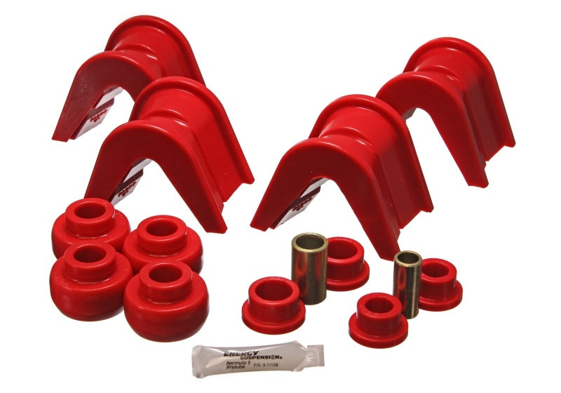 Energy Suspension 4-Degree Offset C-Bushing Set — Fits 1966-1979 Ford Bronco/F-100/F-150