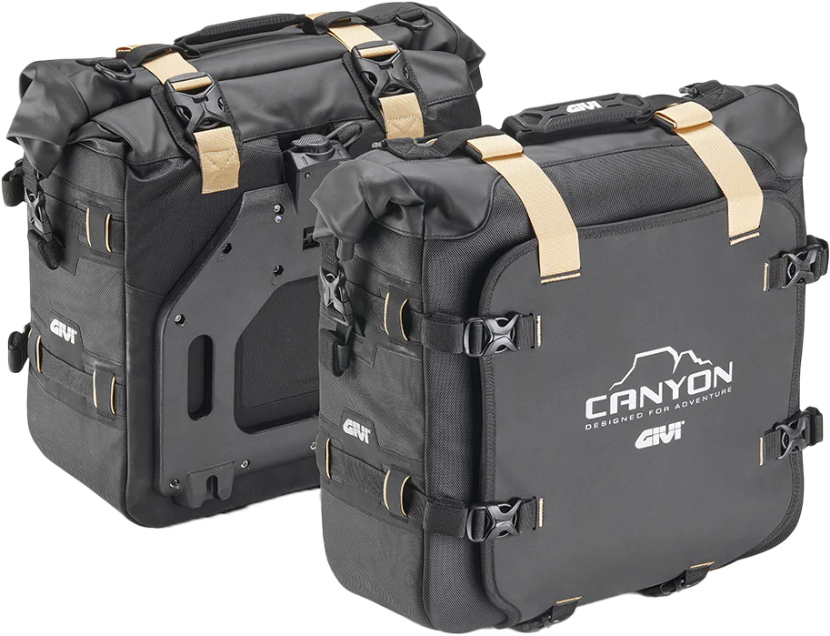 GIVI Canyon ADV Saddlebags 25L EA Black (GRT720B)